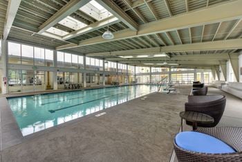 Indoor olympic sized heated pool