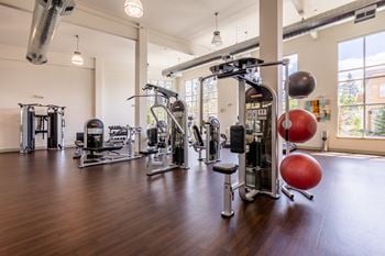 State-of-the-art fitness center
