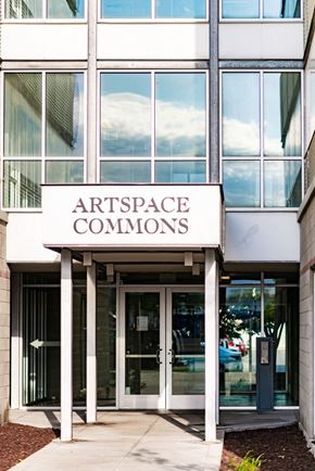 Salt Lake City apartment for rent - entrance to artspace