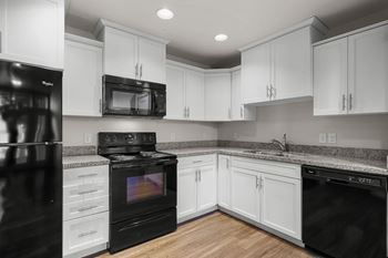 Energy efficient appliances including otr microwave