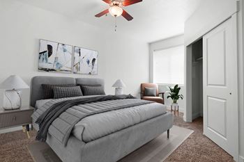 Spacious one- and two-bedroom floor plans