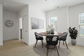 Ogden apartment for rent - A dining room with a table and chairs.
