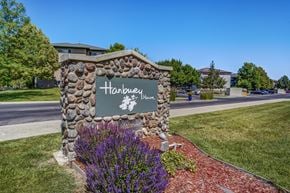 Logan apartment for rent - A stone sign that says Hanbury in front of a building.