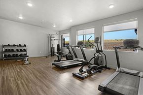 Salt Lake City apartment for rent - the gym in the home is pictured