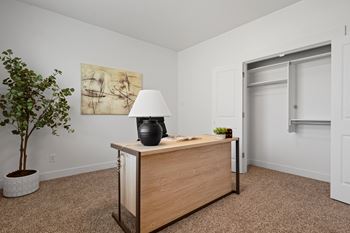 Spacious closets