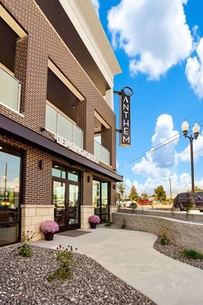 Clearfield apartment for rent - Concrete Walkway at Lotus Anthem Apartments, Clearfield, 84015