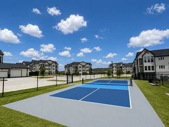 Pickleball court