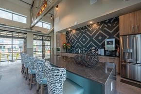Celina apartment for rent - Coffee bar and resident gathering space at One Preston Station.