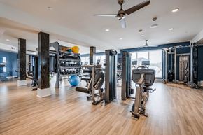 Little Elm apartment for rent - Apartment fitness room with machines and open floor space
