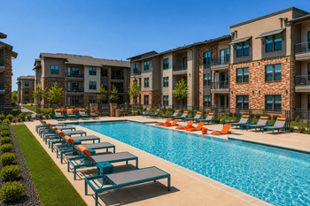 Resort-style pool