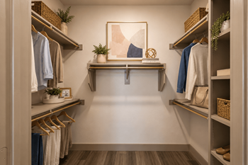 Large closets