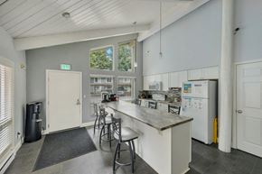 Olympia townhouse for rent - Our Clubhouse Kitchen at Wilderness West Apartments in Olympia, Washington