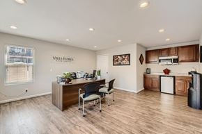 San Marcos apartment for rent - The Leasing Office Interior at Vista Flores Apartments