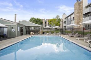 Denver apartment for rent - Outdoor Pool at Hilltop View Apartments