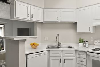 Dishwasher at hilltop view apartments