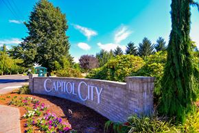 Lacey apartment for rent - The Monument Sign at Capitol City in Lacey, WA