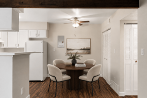 Denver apartment for rent - Dining Area at Hilltop View Apartments