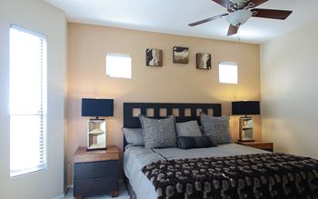Spacious bedrooms 