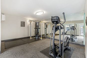 Fully equipped fitness center