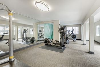 Fully equipped fitness center