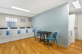 On-site laundry facility