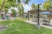 Chino Hills apartment for rent - A sunny day at the park with a gazebo and picnic tables.