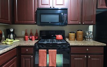 Classically inspired kitchens with gas ranges 
