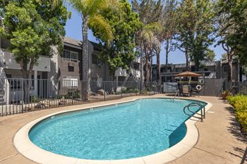 Our apartments offer a swimming pool