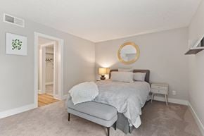 Carmel apartment for rent - Primary Bedroom at Lakes of Carmel Apartments, Carmel, IN, 46032