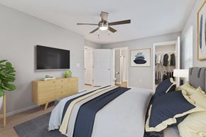 Indianapolis apartment for rent - Primary Bedroom at Aspen Lakes Apartments, Indianapolis, 46217