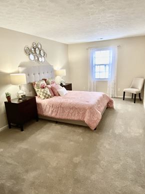 Carmel townhouse for rent - Large Master Bedroom at Woodland Springs Apartment Homes, Carmel, Indiana
