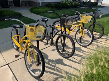 Complimentary bicycles