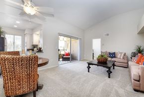 Mission Viejo apartment for rent - Living Room of the Plan B at Bella Vista, Mission Viejo