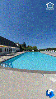 Resort-style swimming pool