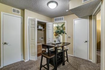 Full-size washer & dryer connections