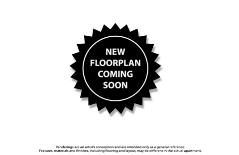Floor plan for 3 beds, 2 baths, 1427 sqft
