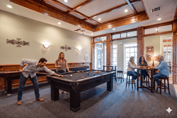 Billiard room