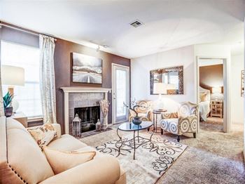 Wood-burning fireplaces with mantels*