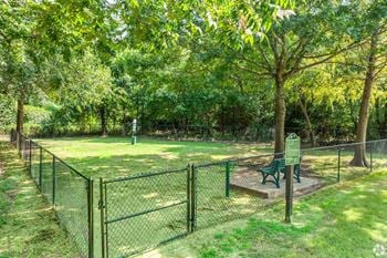 Dog wash station & bark park