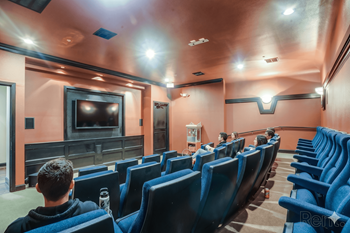 Movie theater & outdoor tv room