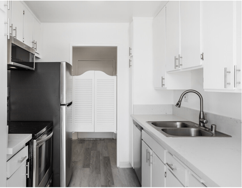 Floor plan for 1 bed, 1 bath, 800 sqft