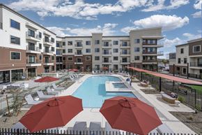 Gilbert apartment for rent - Pool With Sundecks at Icon @ Cooley Station, Gilbert, AZ 85295