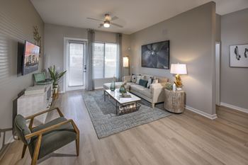 Wood-style plank flooring
