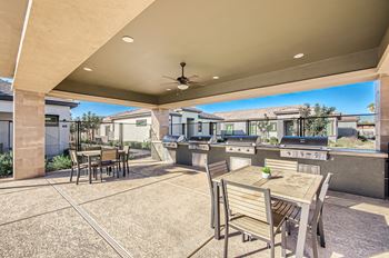 Quaint courtyard with bbq area