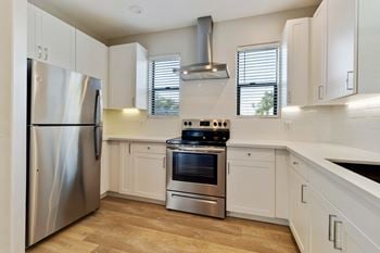 New stainless steel appliances