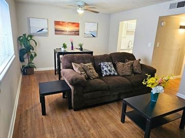 Newport News apartment for rent - a living room with a couch and a table