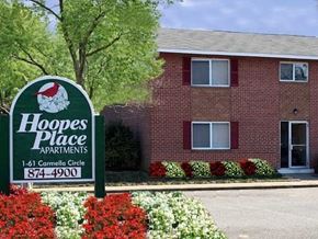 Newport News apartment for rent - a sign in front of an apartment building