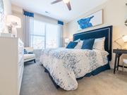 Greenville apartment for rent - Bedroom With Expansive Windows at Link Apartments® West End, Greenville, 29601