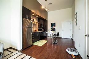 Atlanta apartment for rent - Stainless Steel & Black Appliances In The Kitchen at Link Apartments® Canvas, Atlanta, 30312