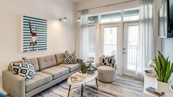 Over-sized windows for natural lighting